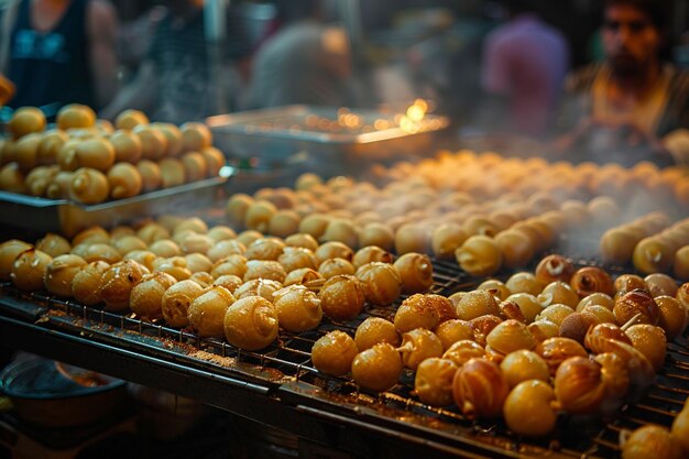 Indian Street Food Joy ar c | Premium AI-generated image