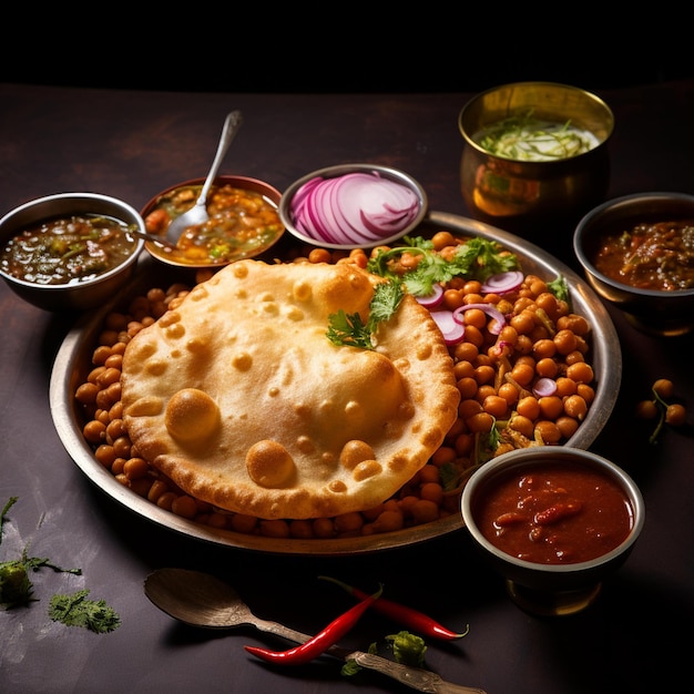 Premium Photo | Indian Street Food
