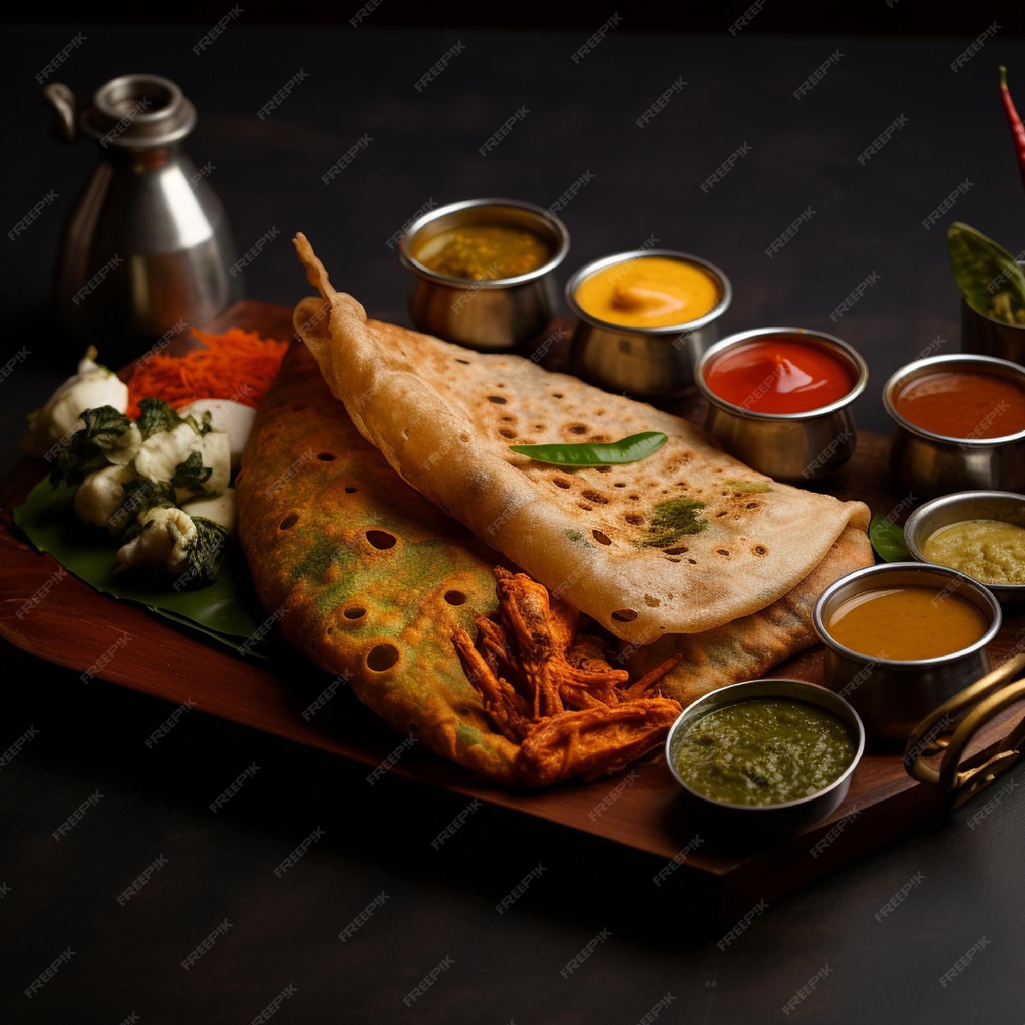 Premium Photo | Indian Street Food