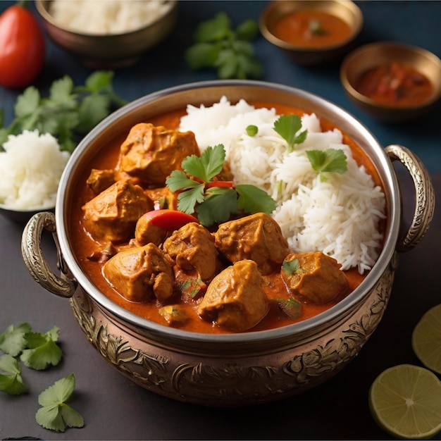 Indian Style Chicken Masala Curry