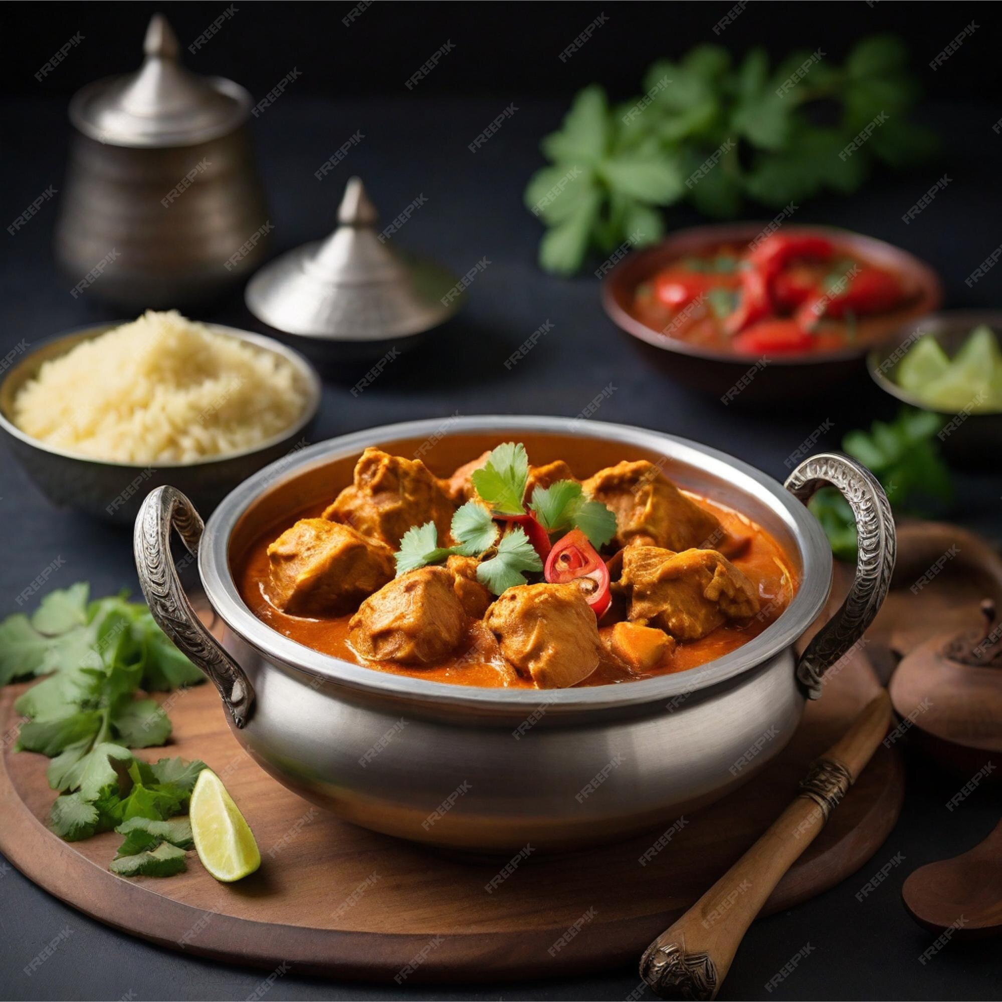 Premium Photo | Indian Style Chicken Masala Curry