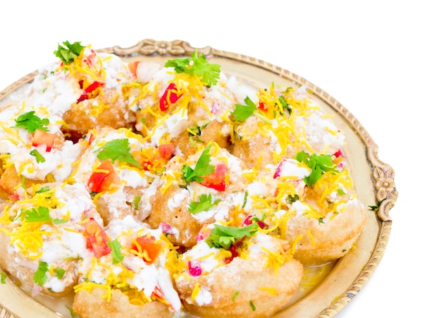 Indian Sweet and Spicy Chaat item Dahi Puri