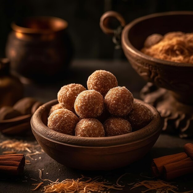 Indian sweet dish laddu