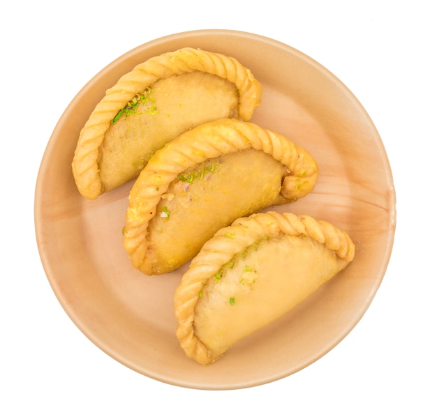 Indian Sweet Food Gujiya or Gujia