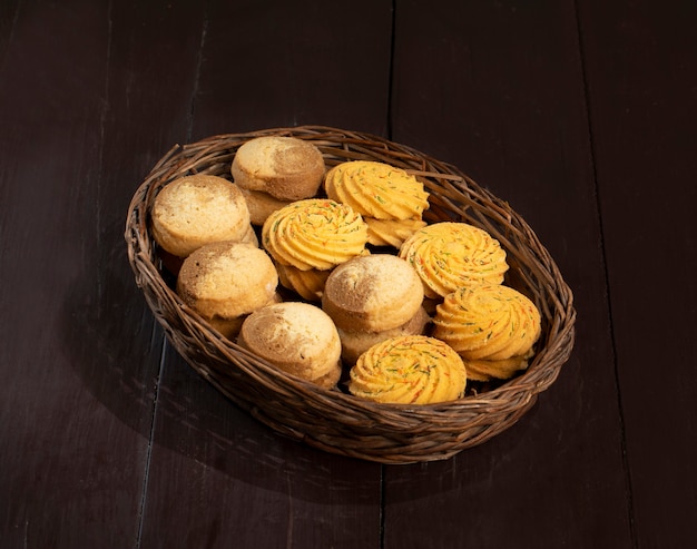 Indian Sweet Food Nankhatai or Cookies