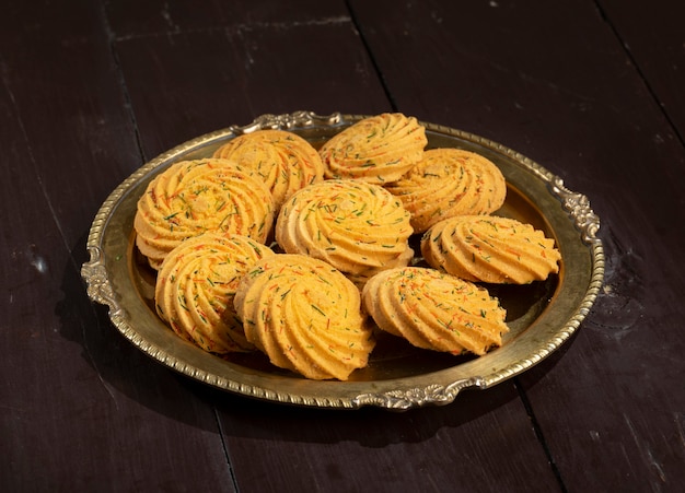 Indian Sweet Food Nankhatai of koekjes