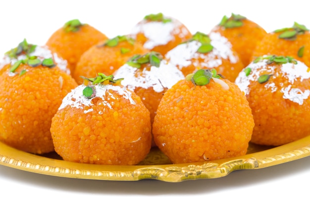 Indian Sweet Motichoor laddoo