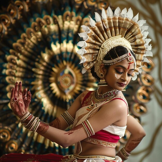 Foto cultura tradizionale indiana