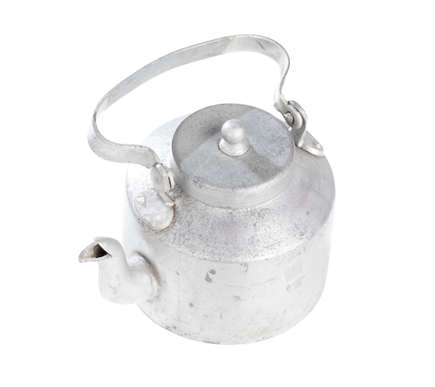 Indian Traditional Desi Silver Tea Pot