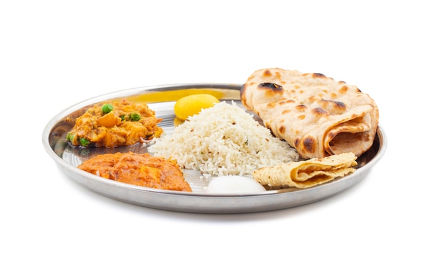 Indian Traditional Special Thali Food