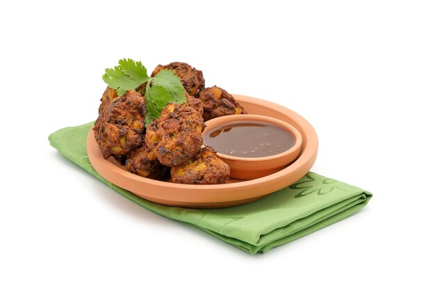 Foto pakora di verdure indiano