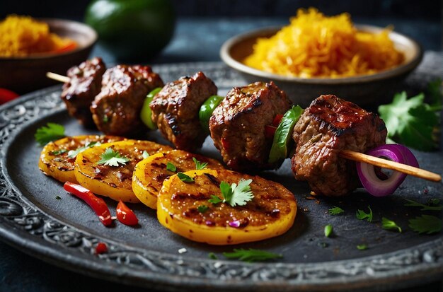 Indianinspired Spiced Lamb Kebabs