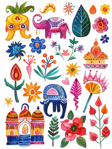 Indiase illustratie