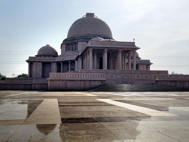 Indiase tempel vroeg in de ochtend