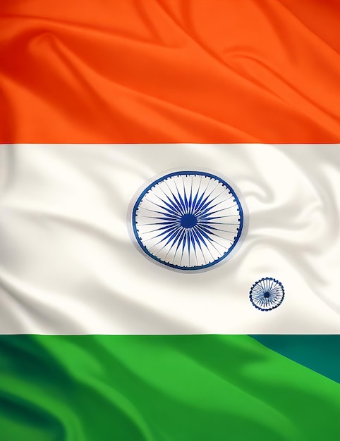 Indiase vlag Ai afbeelding ontwerp