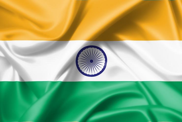 Foto indiase vlag