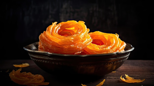 Indiase zoete jalebi of imarti