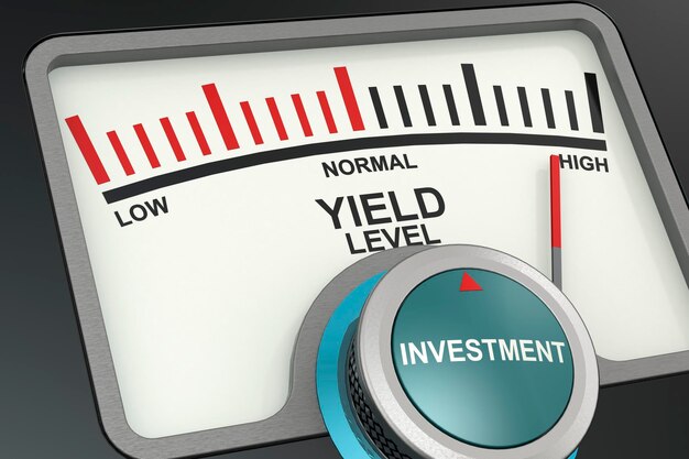 Indicator for investment yield level