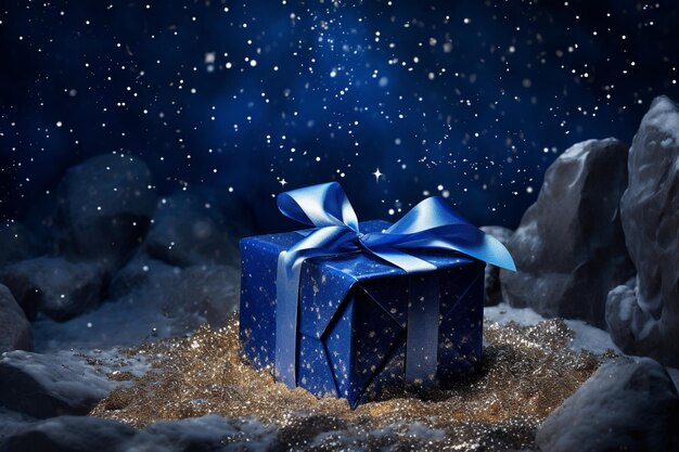 Photo indigo illumination blue gift photo