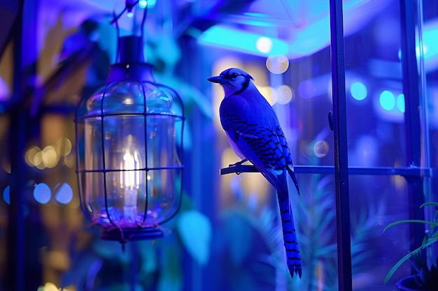 Indigo Illumination Blue Jay Harmonies