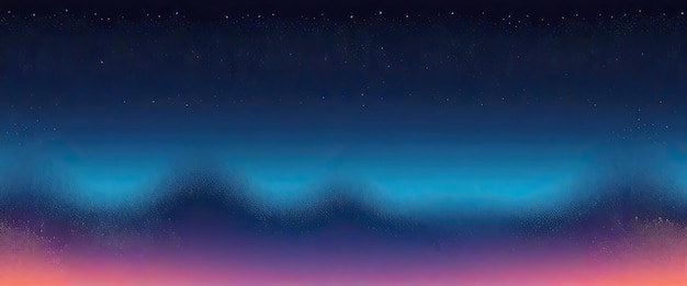 Indigo Night Fade Cerulean Melon Background Ultrawide Abstract Gradient Color Digital Art Design T