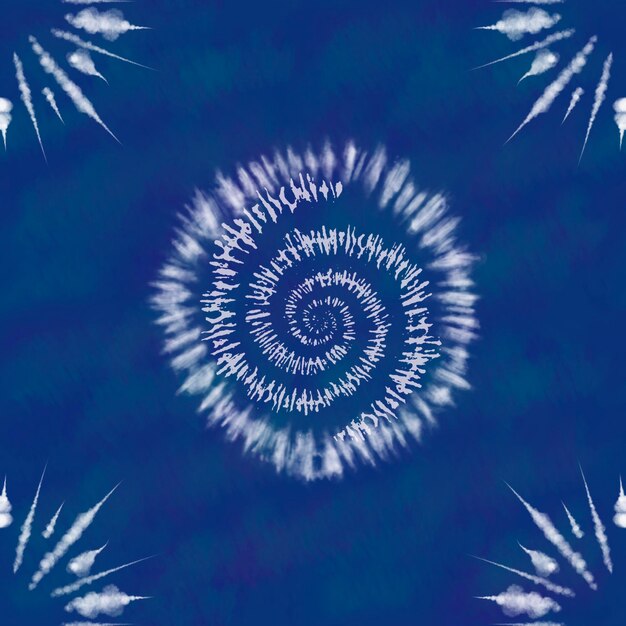 Photo indigo pattern tie dye striped pattern ink background hippie dye drawn tiedye swirl shibori tie dye abstract batik seamless pattern