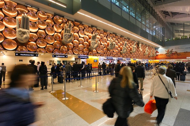 Indira Gandhi internationale luchthaven New Delhi