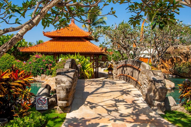 Indonesia bali resort beautiful architecture garden