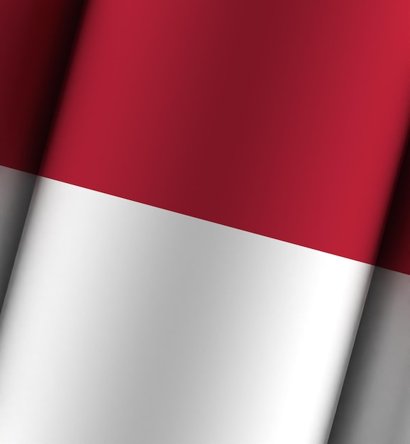 Indonesia flag dramatic background full