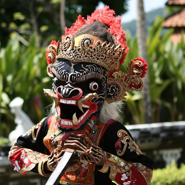 Foto cultura tradizionale indonesiana