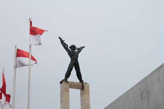 Photo indonesian flags 2