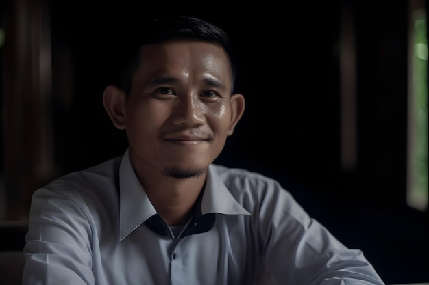 Photo indonesian male teacher