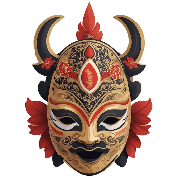 Photo indonesian mask