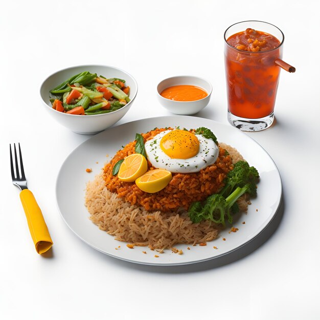 Indonesian Nasi Goreng By AI Generated