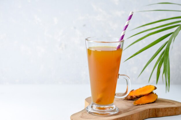 indonesian traditional healthy herbal drinkjamu kunyit asam