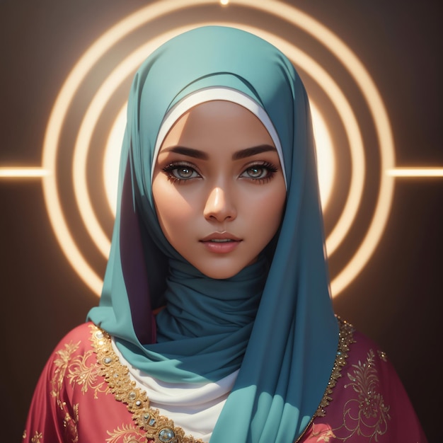 Indonesisch hijabmeisje 7