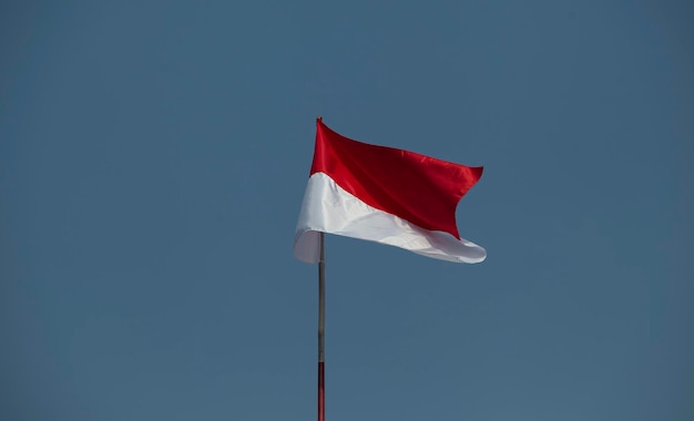 Indonesische vlag wappert