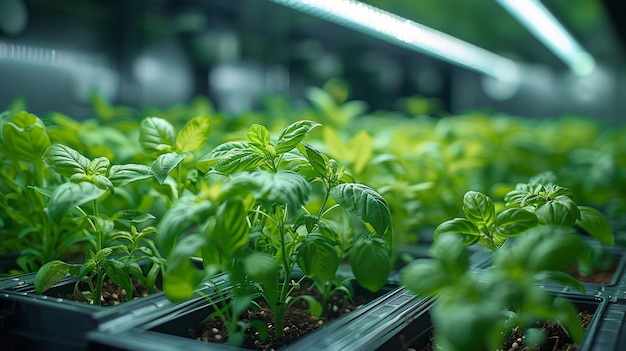 Indoor Cricket Farming Automated Background