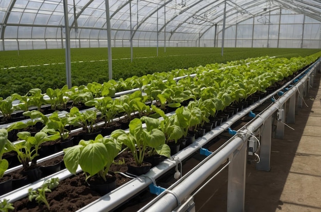 Indoor Hydroponic Farming Facility