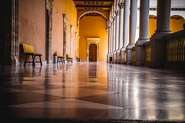 Indoor palace, Alcazar de Toledo, Spain