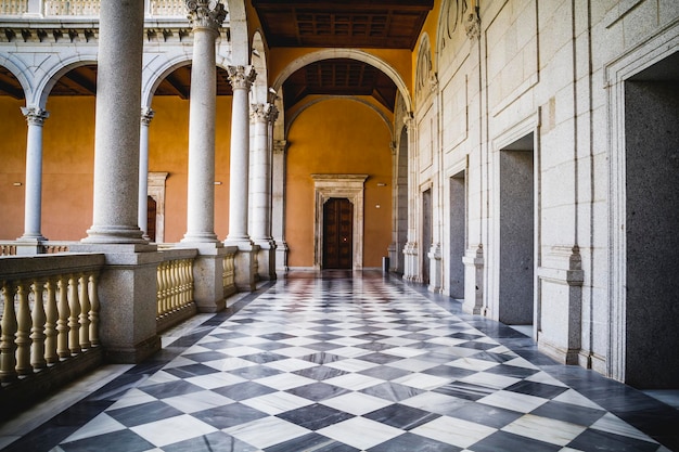 Indoor palace, Alcazar de Toledo, Spain