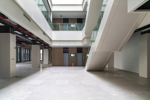 Indoor passageway of office building