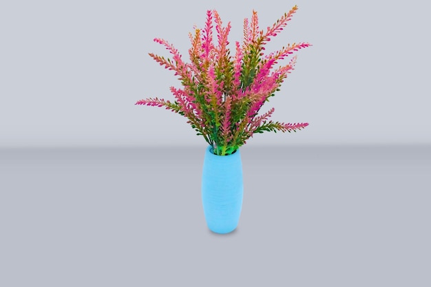 室内花瓶と植物のモックアップ 3D 装飾