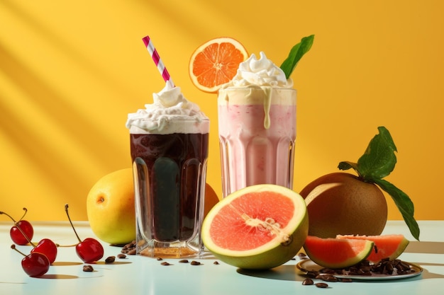 Indulge in the perfect blend coffee and fruit shakes ar 32