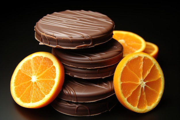 Indulge in the Sweetness of Chocolate Orange Slices Perfect Candy for Your Unhealthy Cravings