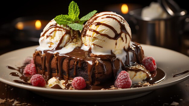 Indulge in the world of sweet decadence with desserts like molten chocolate lava cakes