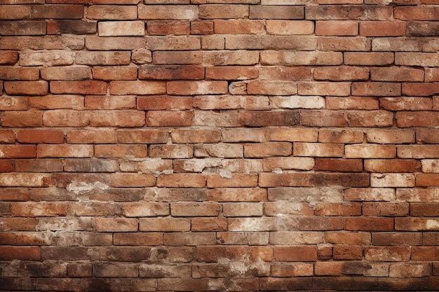 Industrial Aesthetics Background with Brickwork