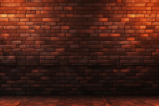 Industrial Aesthetics Background with Brickwork