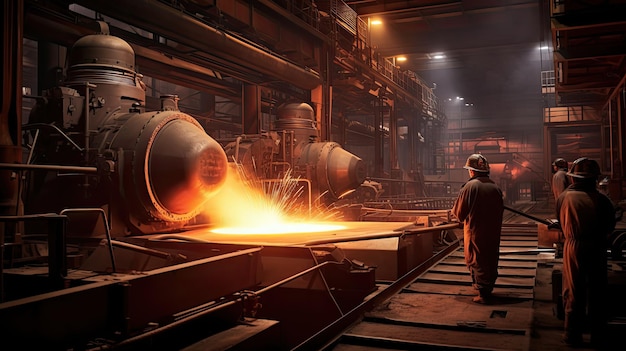 Industrial equipment steel mill