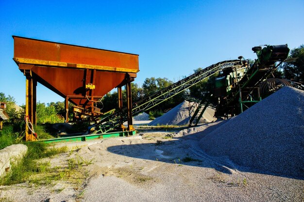 Industrial Gravel Quarry